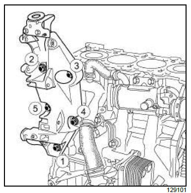 Engine and cylinder block assembly