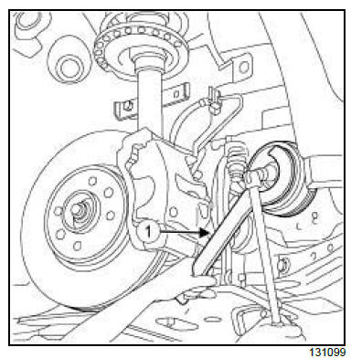 Top and front of engine