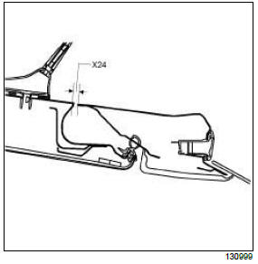 Vehicle panel gaps: Adjustment value