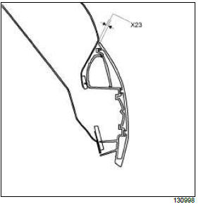 Vehicle panel gaps: Adjustment value