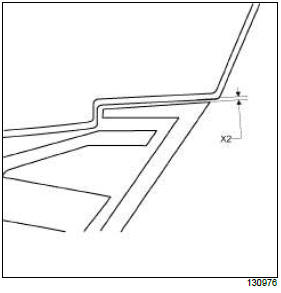 Vehicle panel gaps: Adjustment value