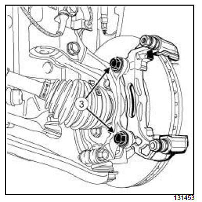 Front axle components