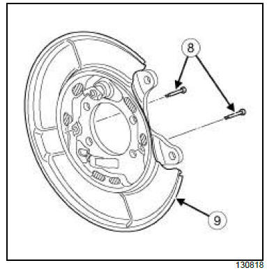 Rear axle components