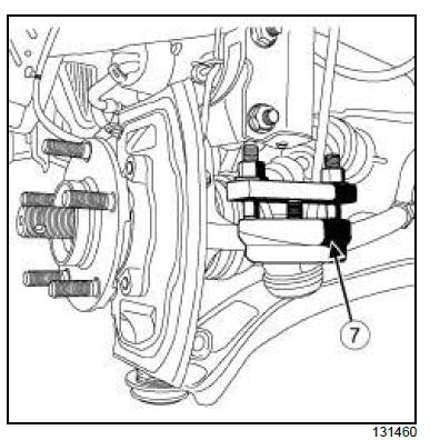 Front axle components