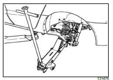 Rear axle components