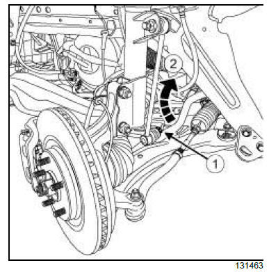 Front axle components