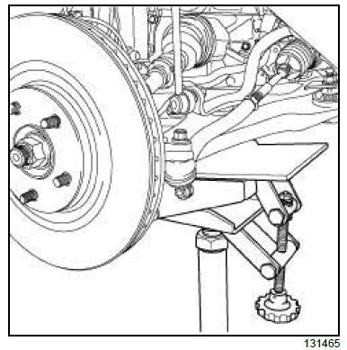 Front axle components