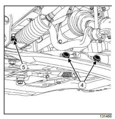 Front axle components