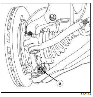 Front axle components