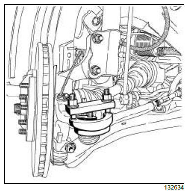 Front axle components