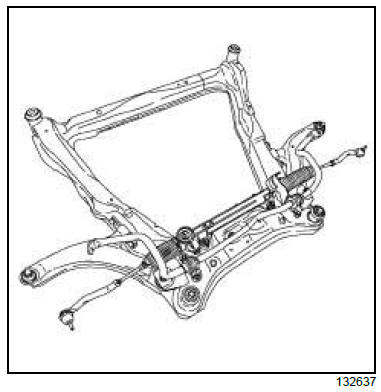 Front axle components