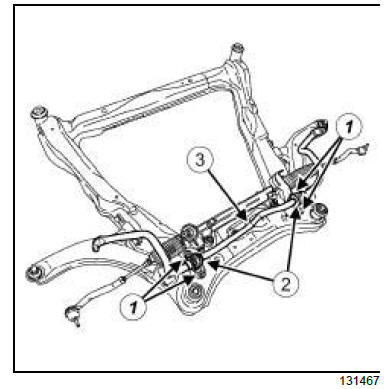 Front axle components