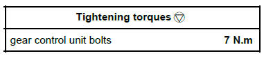 Mechanical component controls