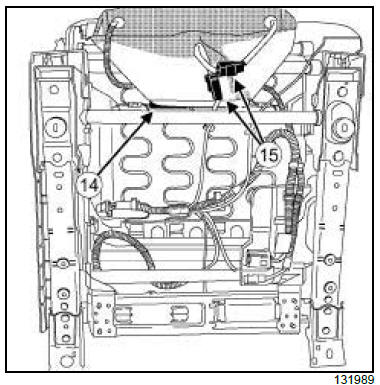 Front seat frames and runners