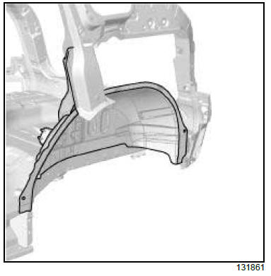 Rear upper structure