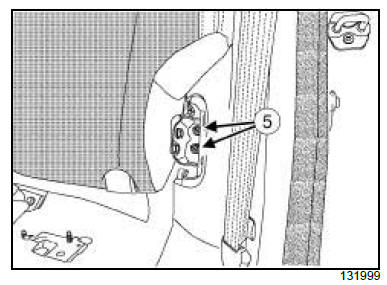 Rear seat frames and runners